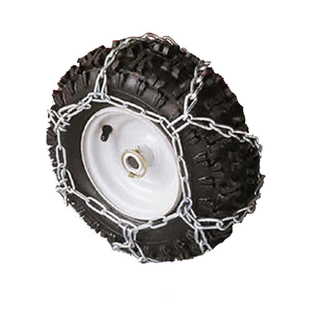 Arnold 16 in. x 4.8 in. Tire Chains for Snow Throwers4902410028