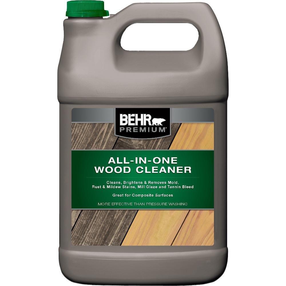 BEHR Premium 1-gal. All-In-One Wood Cleaner-06301N - The 