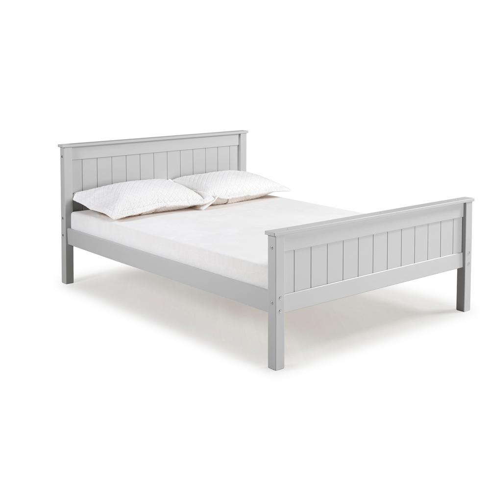 Alaterre Furniture Harmony Dove Gray Full Bed Ajho2080 The Home Depot Harmony Dove Gray Full Bed