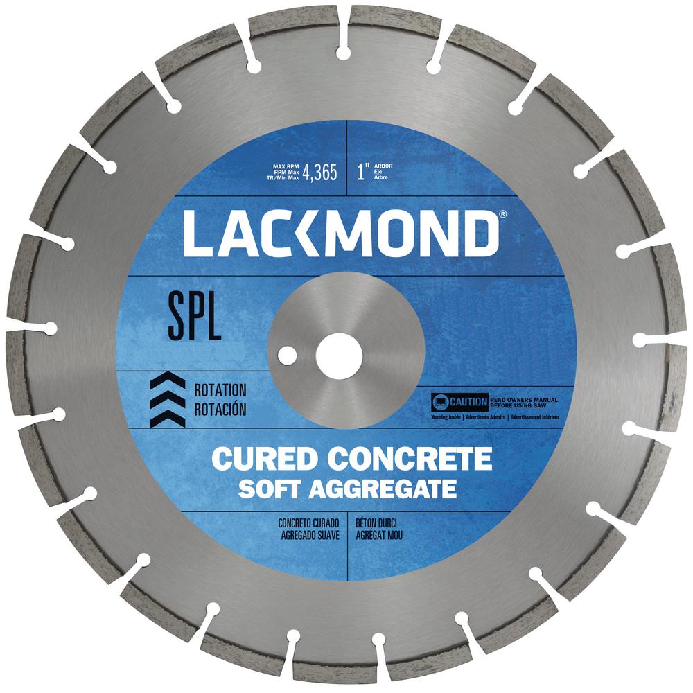 Standard CW10 Series Wet Cut Diamond Blade for Cured Concrete 18 in. x