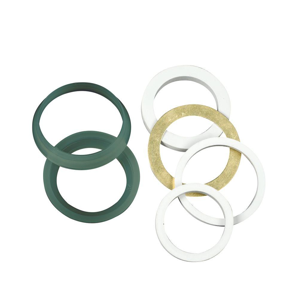 LASCO 02-3081 2-Inch od by 1-1//4-Inch ID Rubber Mack Gasket for Lavatory Drains