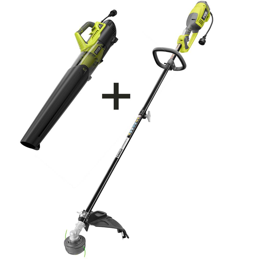 electric weed trimmer home depot