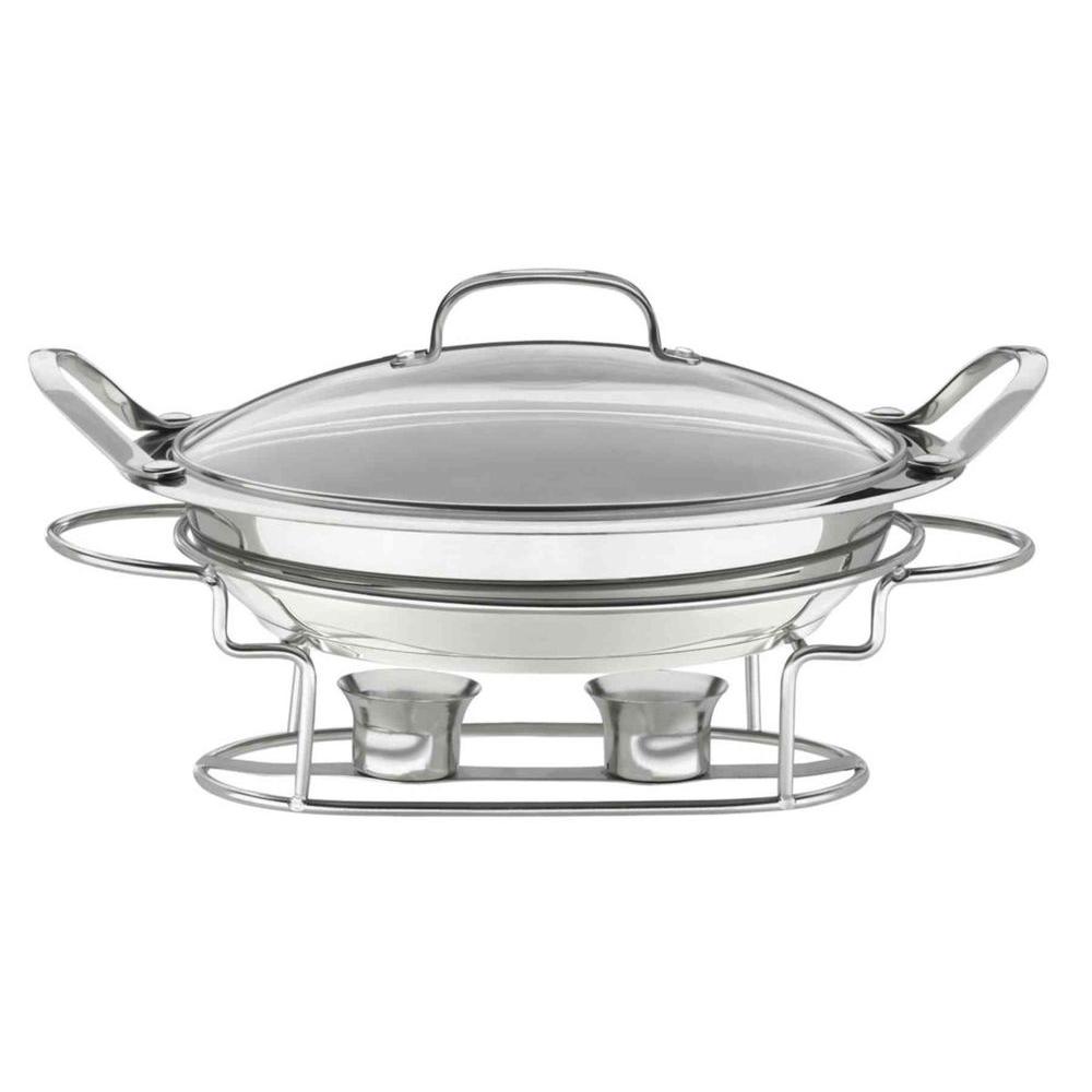 covered chafing dish