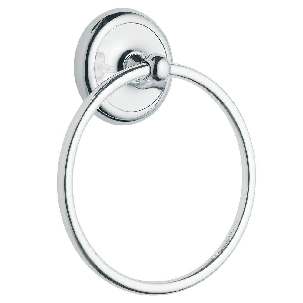 MOEN Yorkshire Towel Ring in Chrome5386CH The Home Depot