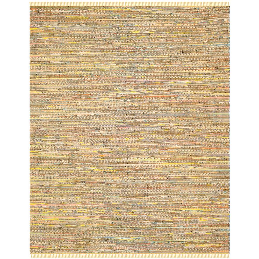 Safavieh Rag Rug Ivory/Multi 8 ft. x 10 ft. Area RugRAR121G8 The Home Depot
