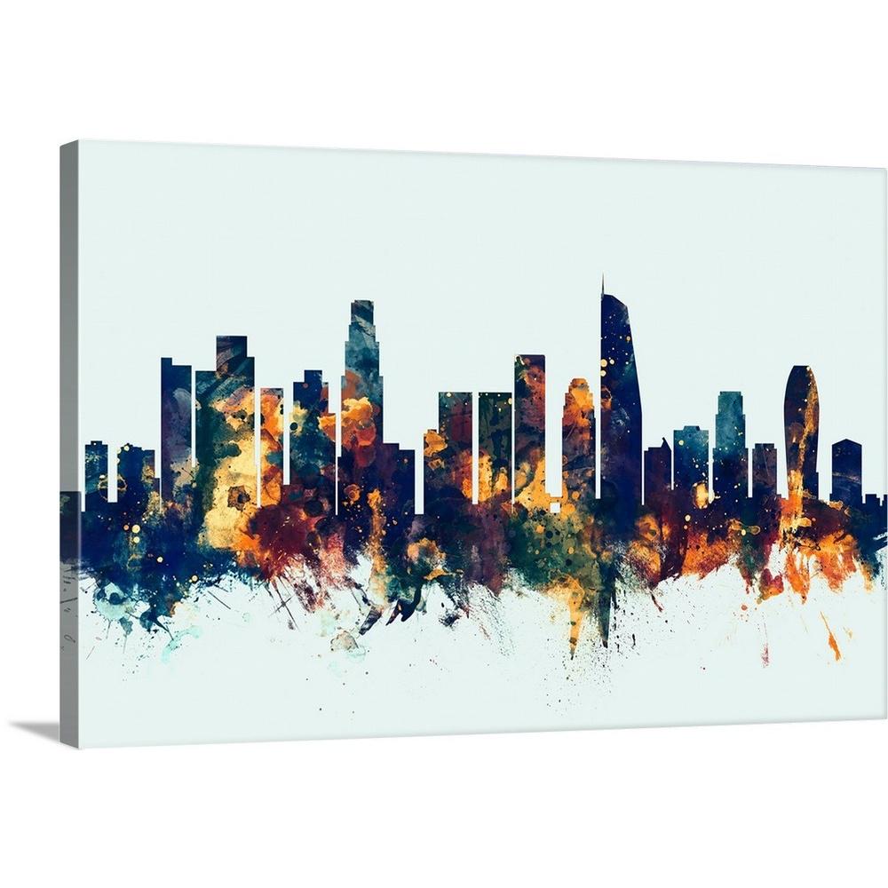 Greatbigcanvas Los Angeles California Skyline By Michael Tompsett Canvas Wall Art 2525880 24 24x16 The Home Depot - Los Angeles Wall Art Locations Greatbigcanvas Los Angeles California Skyline By Michael Tompsett Canvas Wall Art 2525880 24 24x16 The Home Depot - Los Angeles Wall Art Locations