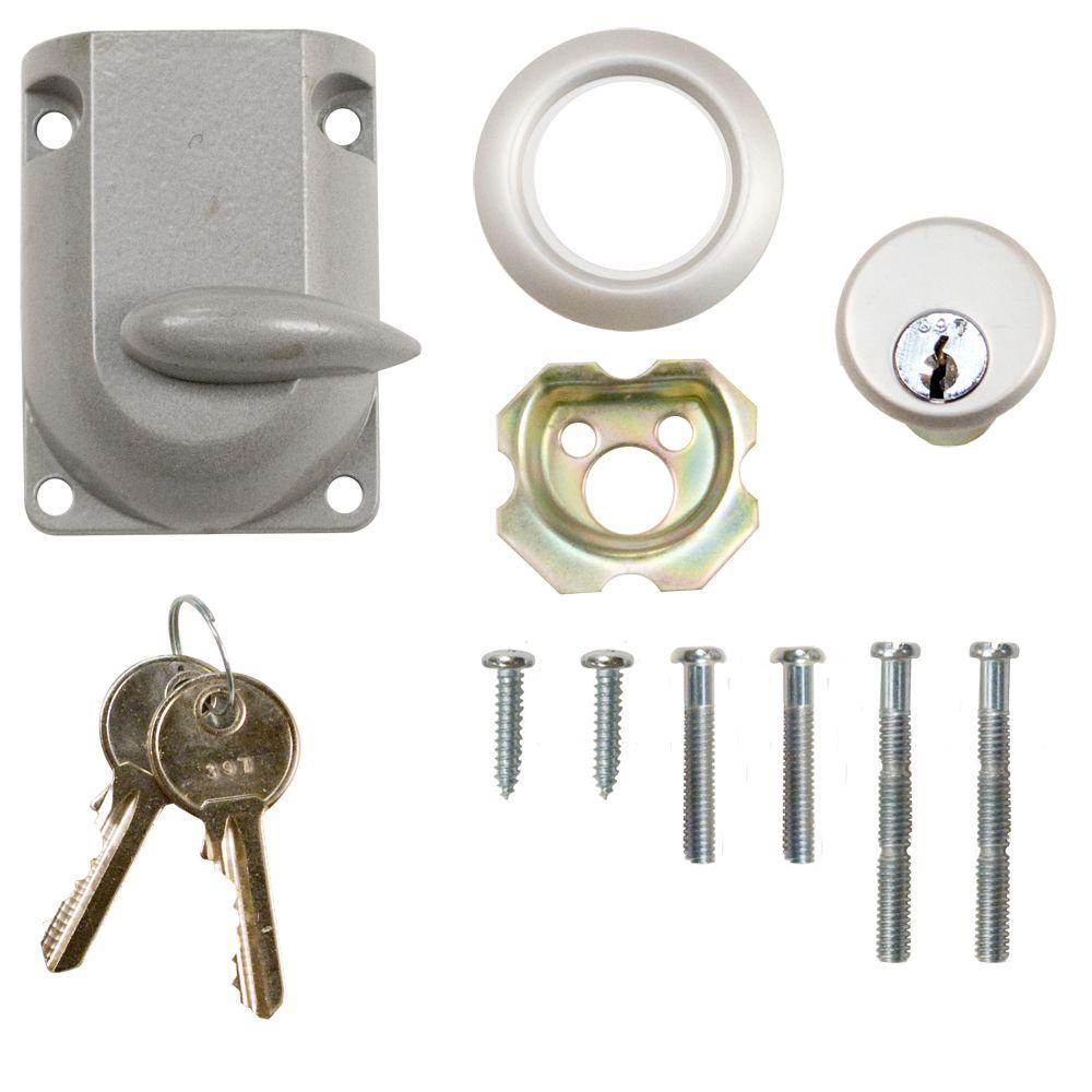 Everbilt Garage Door DeadBolt Lock with Cylinder5020A41 The Home Depot