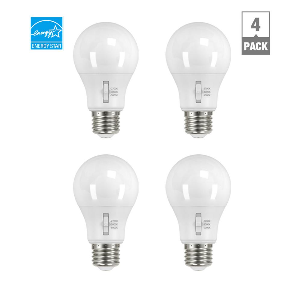 Ecosmart 60 Watt Equivalent A19 Dimmable Led Light Bulb Ecosmart 60 Watt Equivalent A19