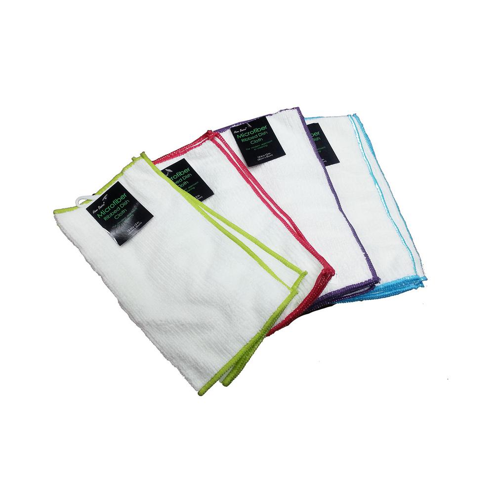 Home Basics Microfiber Dish Cloth Pack (16Piece)H72101 The Home Depot