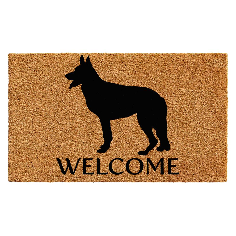 Home More German Shepherd 24 In X 36 In Door Mat