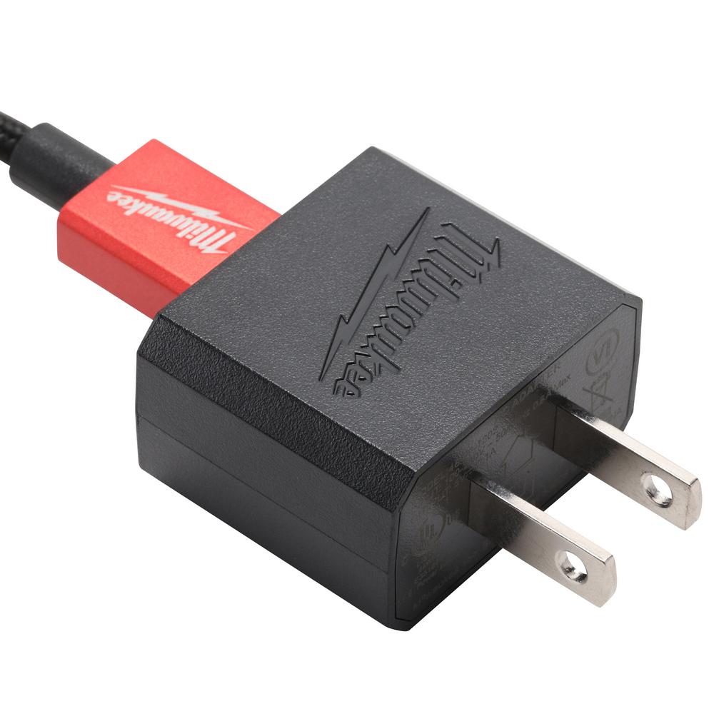 MILWAUKEE M12 Compact Charger 12 Volt Lithium Ion Battery Micro Usb