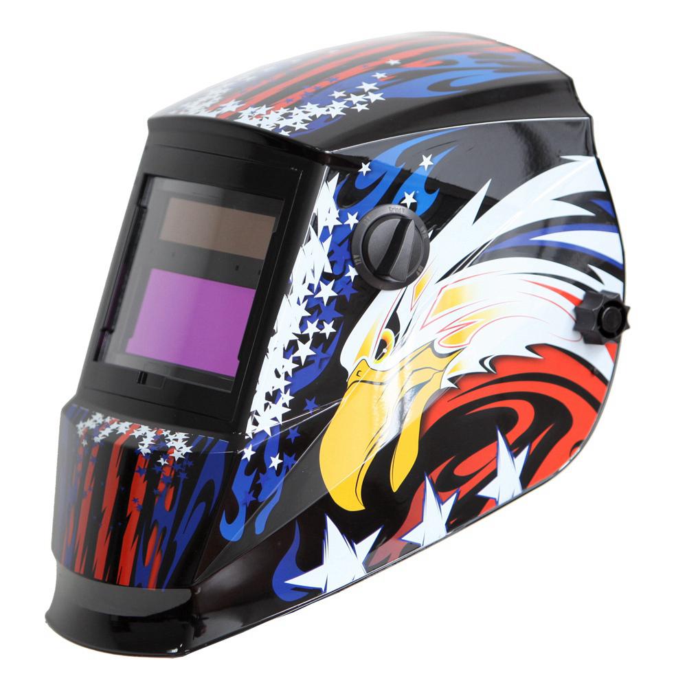 x 3.50 in Solar Power Auto Darkening Welding Helmet with a View Antra 3.76 in