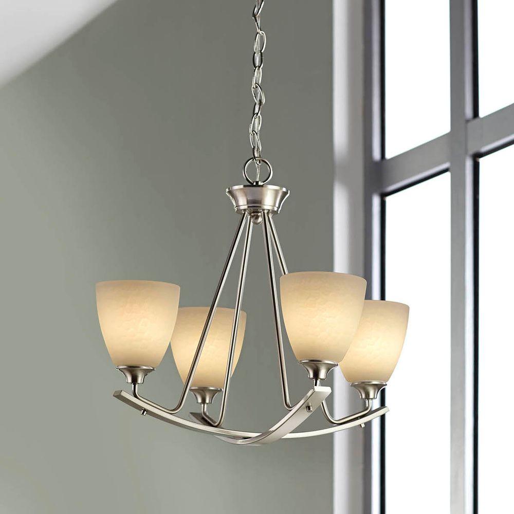 Home Decorators Collection Stansbury Collection 22 in. 4Light Brushed