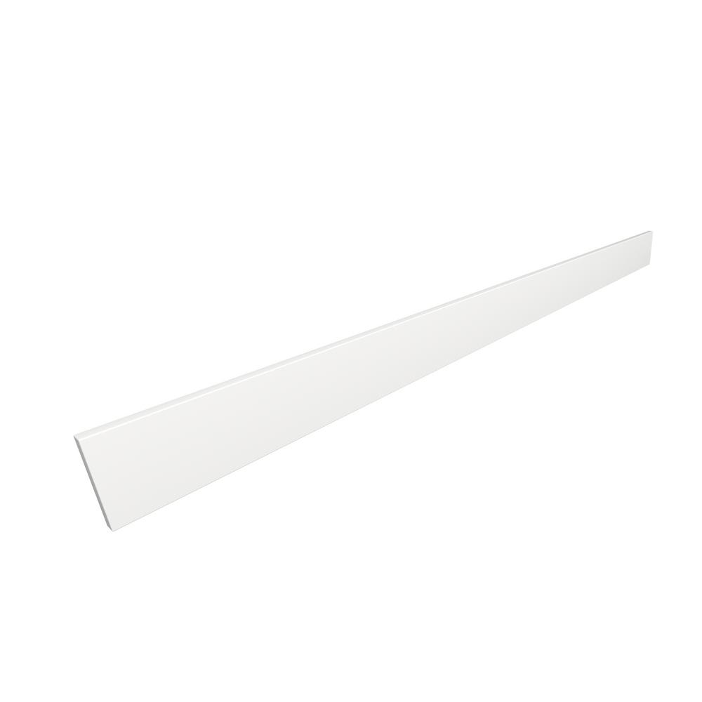 white solid surface backsplash