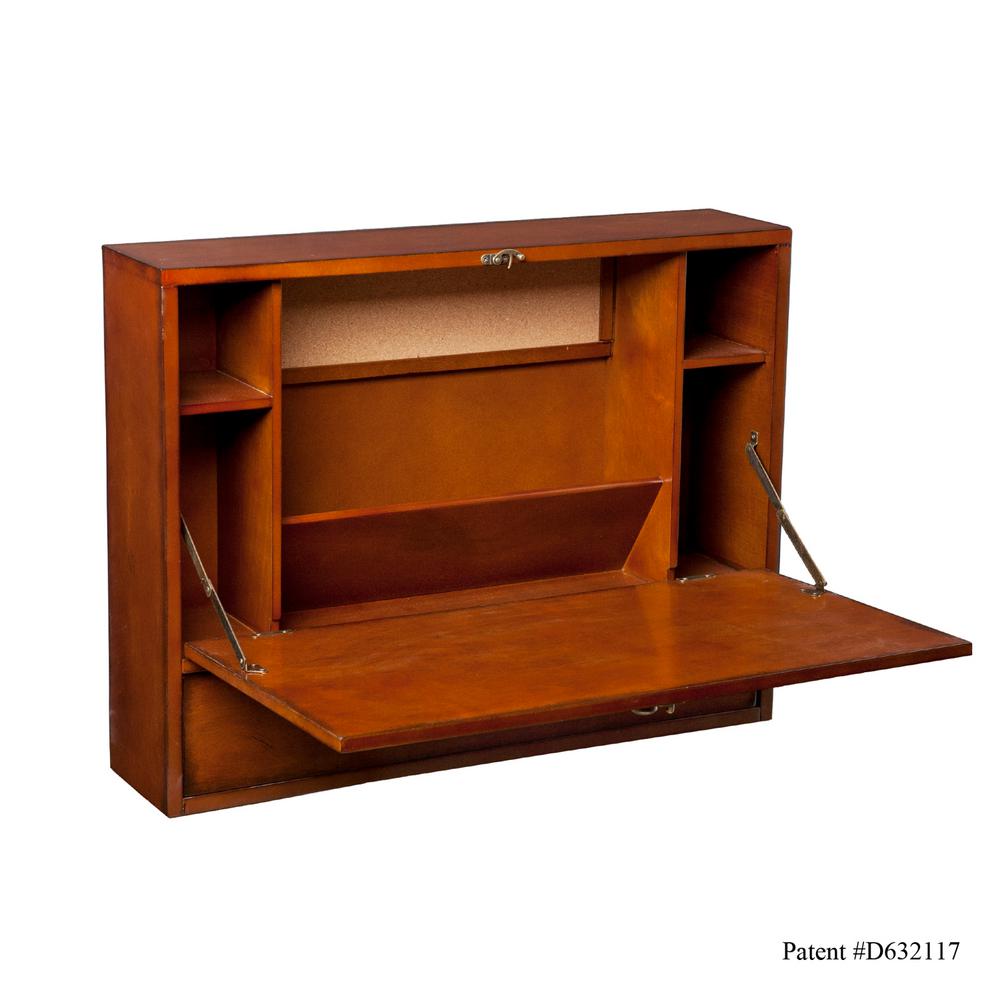 Southern Enterprises 26 In Mahogany Brown Rectangular 1 Drawer