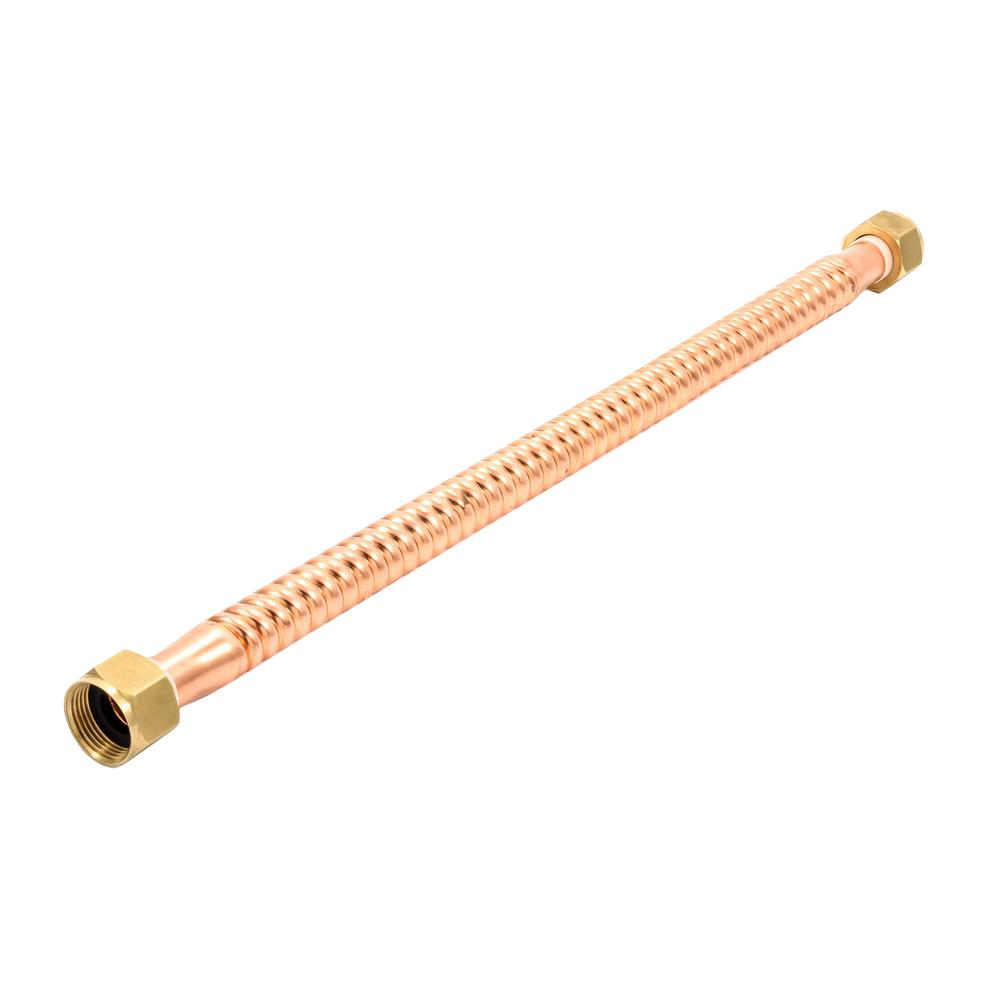 Camco 3 4 In Fip X 18 Flex Copper Water Connector Camco 3 4 In Fip X 18