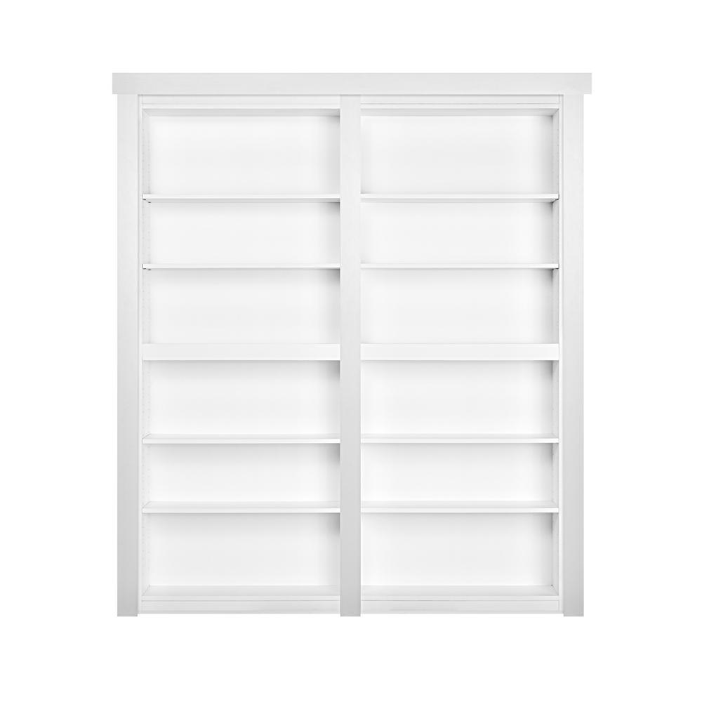 The Murphy Door 72 In X 80 In Flush Mount Assembled Paint Grade