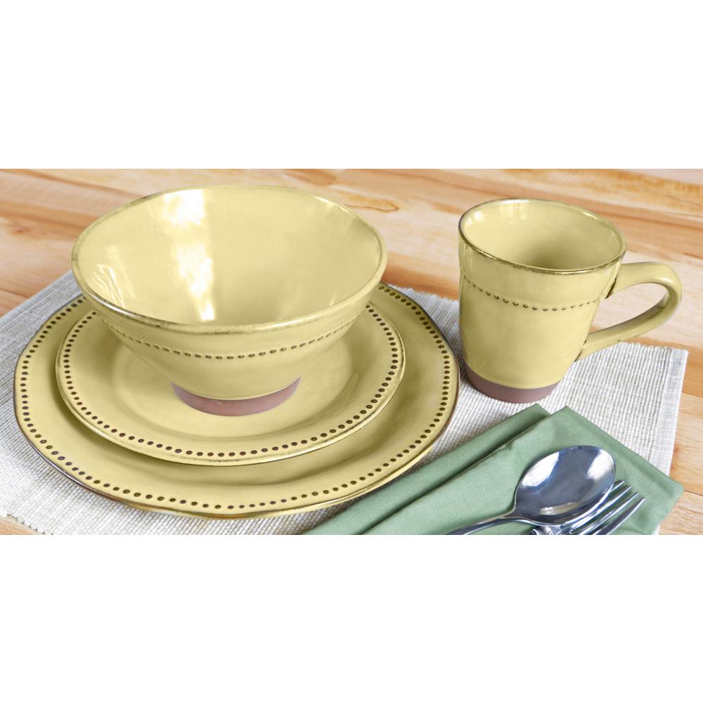 Sango Cyprus 16-Piece Beige Dinnerware Set-3583BG800ACM20 - The Home ... Sango Cyprus 16-Piece Beige Dinnerware Set-3583BG800ACM20 - The Home ...