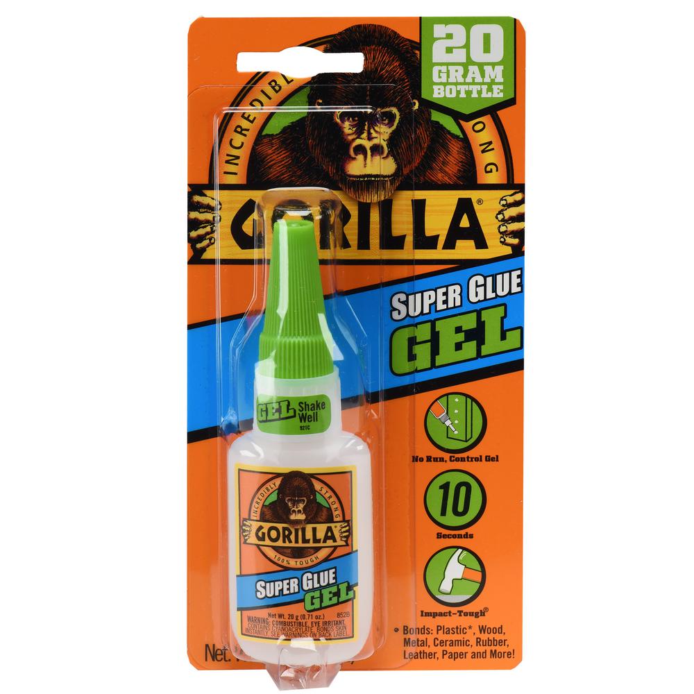 Gorilla 20 g Super Glue Gel (6Pack)7700101 The Home Depot