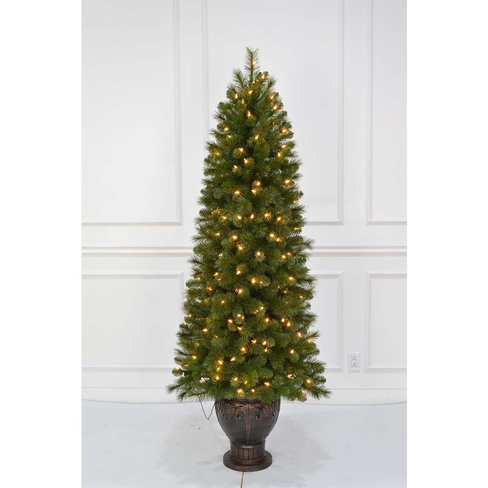 Prelit Porch Christmas Trees Artificial Christmas Trees The Home