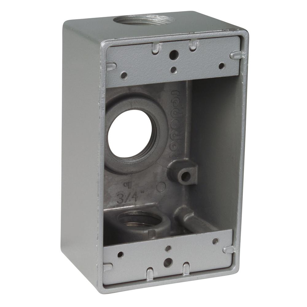 Weatherproof Bo Electrical Conduit Ings The Home 1 Gang Rectangular Weatherproof Box