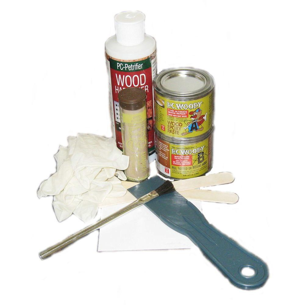Pc Products Rotted Wood Repair Kit 084113 The Home Depot