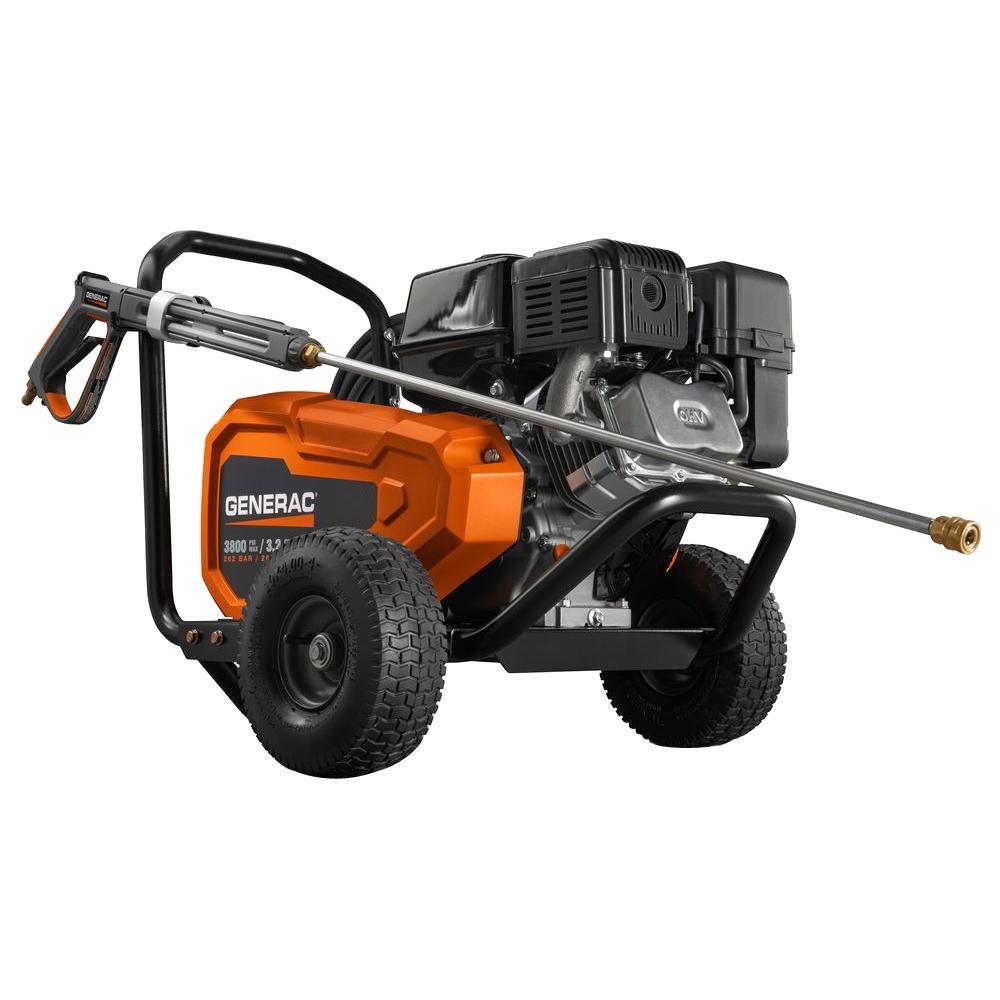 Generac 3,800 psi 3.2-GPM Belt Drive Pro Power Gas Pressure Washer by Generac