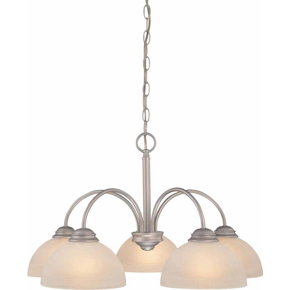 Volume Lighting Hammond 9Light Nickel Interior ChandelierV226962