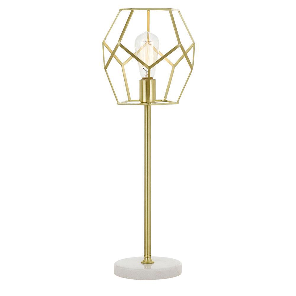Af Lighting Bellini 24 In Gold Table Lamp 9135 Tl The Home Depot Gold Table Lamp