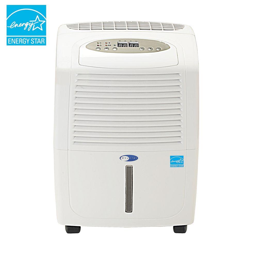 Keystone Energy Star 50-Pint Dehumidifier with Electronic Controls in