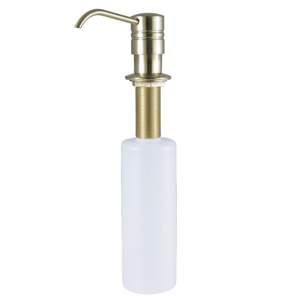 Kingston Brass Modern Soap Dispenser in Satin BrassHSD2617 The Home