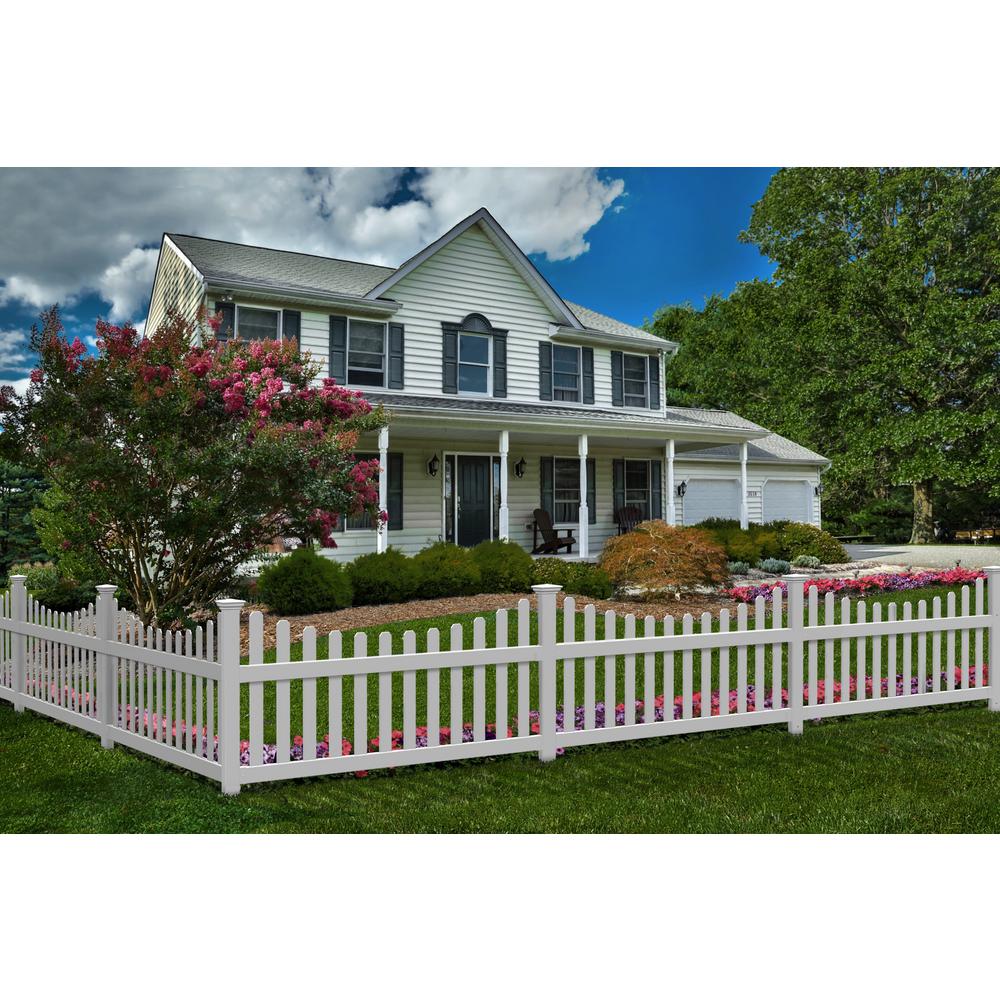 Zippity Outdoor Products ZP19043 All American Gate White
