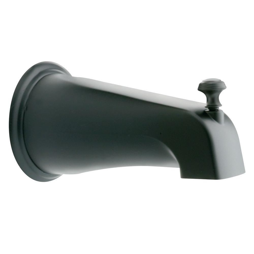 Moen Monticello Diverter Tub Spout With Slip Fit Connection In Wrought Iron