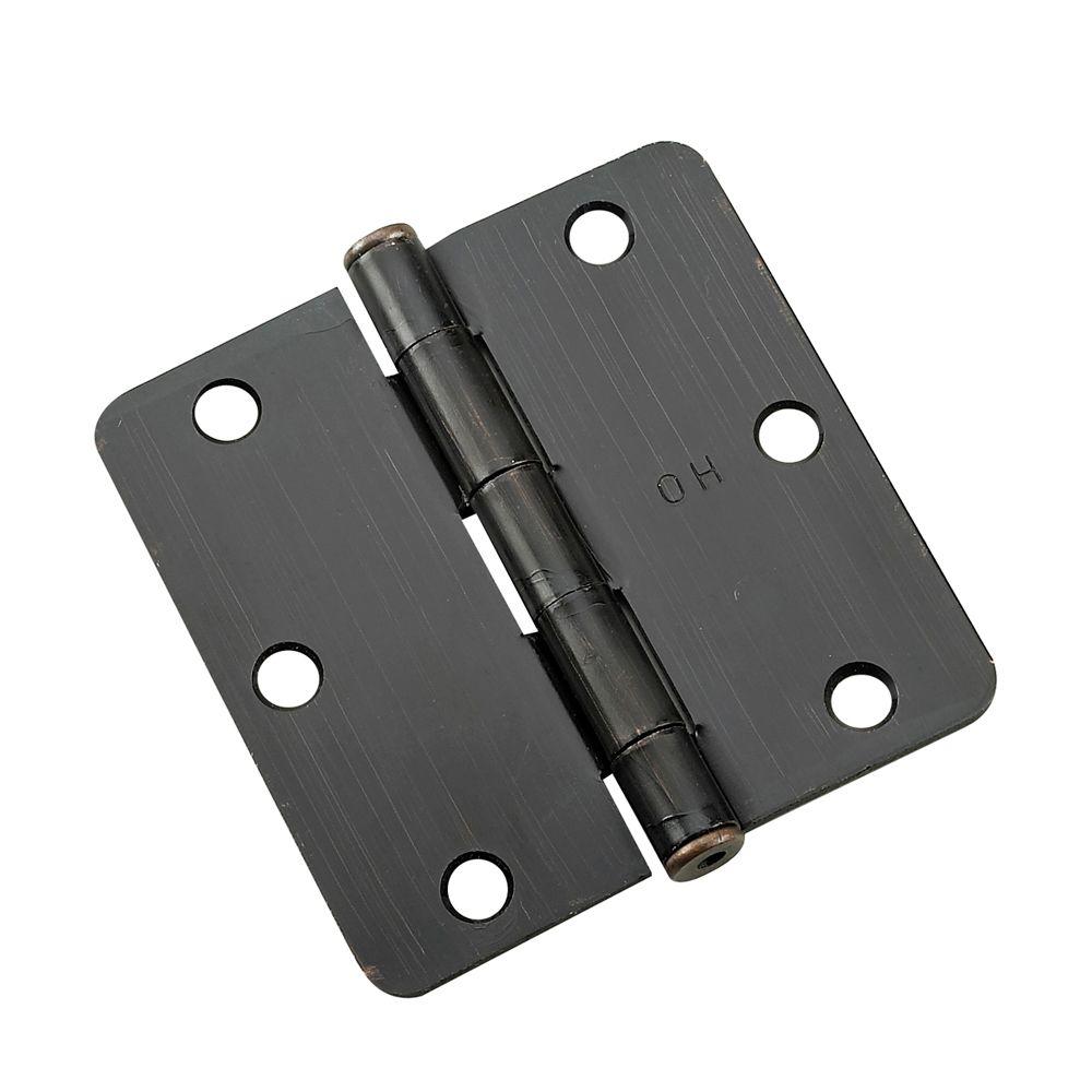 Oil Rubbed Bronze Plated Butterfly Hinge Cupboard Door 1 Pair//Pack Cabinet