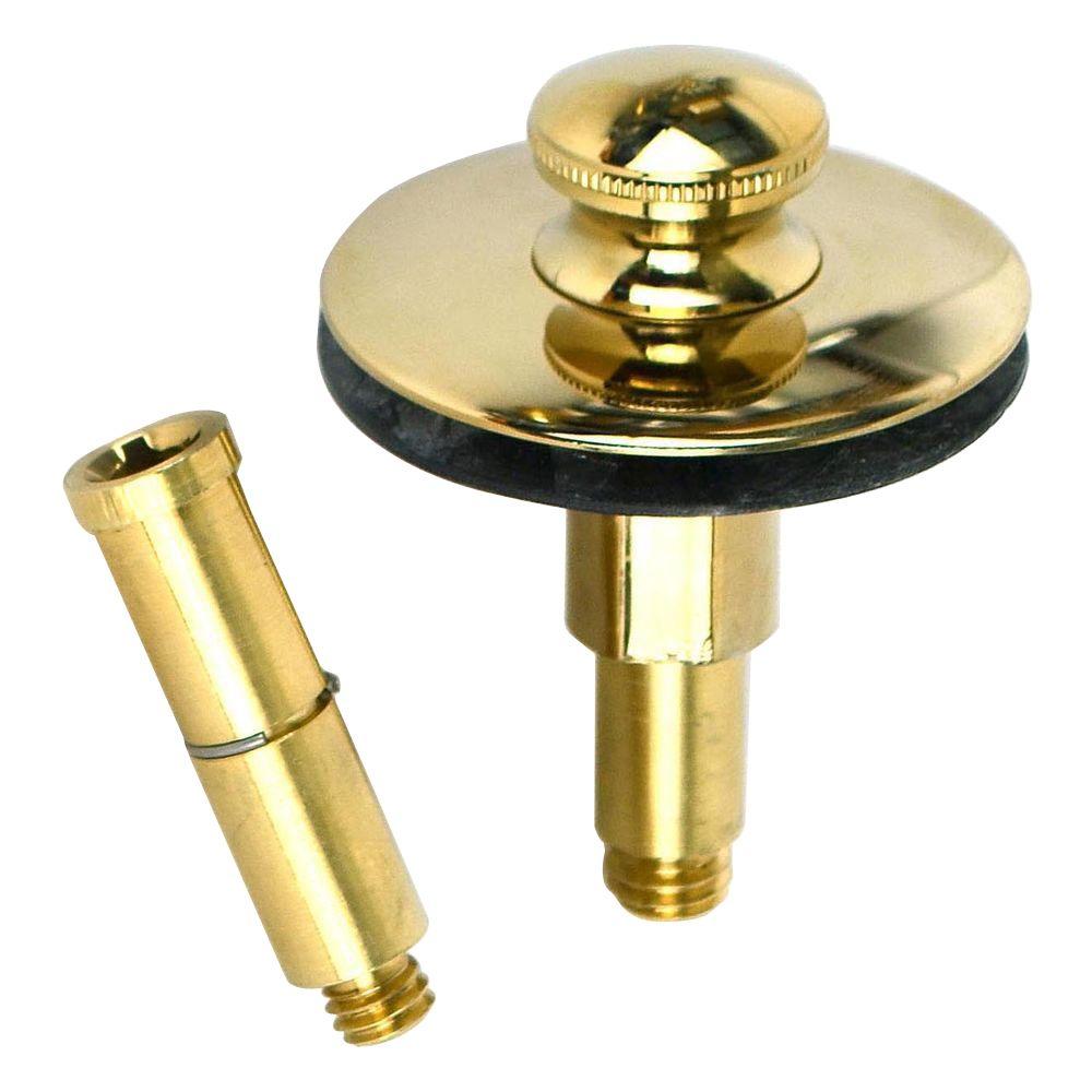 Watco Push Pull Bathtub Stopper with 3/8 in. to 5/16 in. Pin Adapter