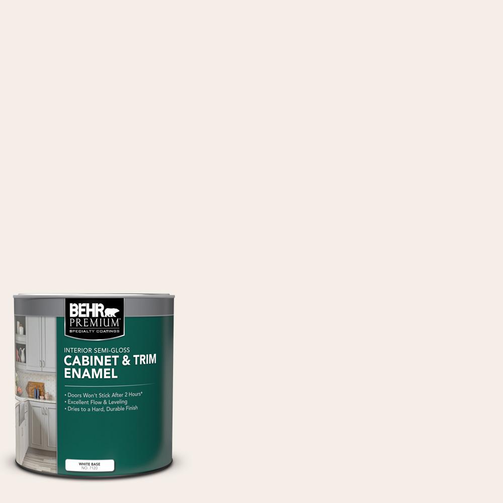 BEHR Premium 1 qt. RDW10 New House White SemiGloss Enamel Interior