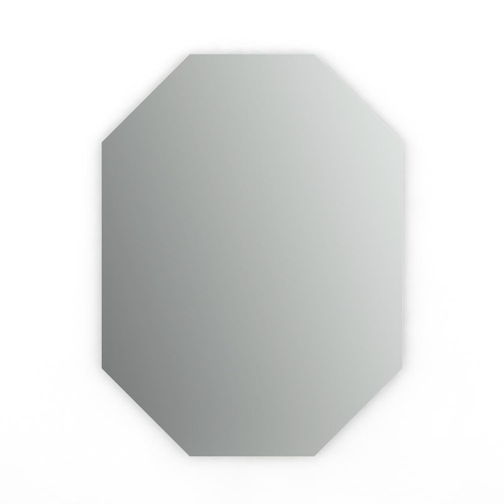 Delta 22 in. x 30 in. (M2) Octagonal Frameless Standard Glass Mirror