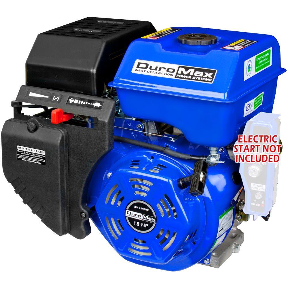 Duromax 18-HP 440cc 1 in. Shaft 4-Stroke Overhead Valve Portable Engine