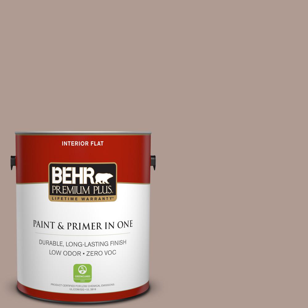 BEHR Premium Plus Ultra 1gal. N1704 Coffee with Cream Satin Enamel