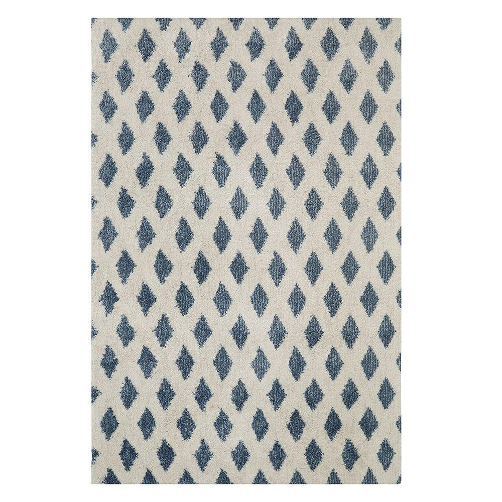 Mohawk Home Exploded Medallions Blue Woven 5 Ft X 7 Area Rug Adona Blue 5 Ft X 8 Area Rug