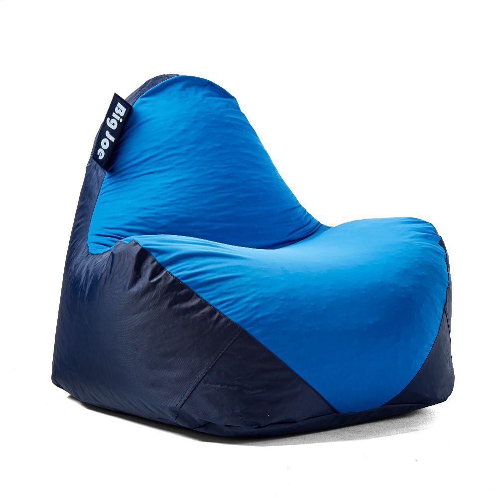 Spandex Navy Blue Warp Chair And Smartmax Bean Bag