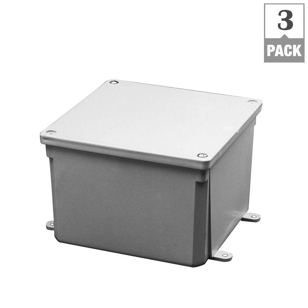 Enclosure Box 8/"x6/"x4/" Plastic Dustproof IP65 Junction Project Box Case NEW