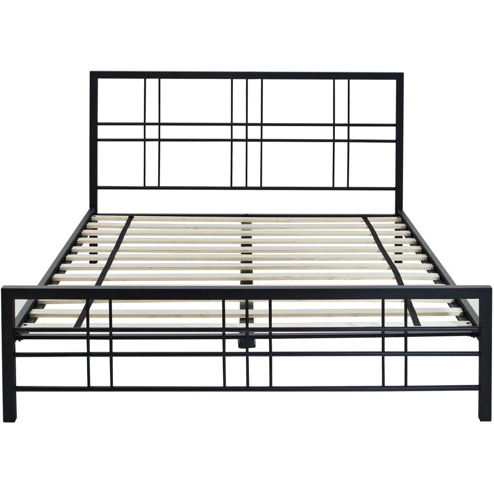 Zinus Modern Studio Black Queen Platform Bed-HD-ASMPH-15Q - The Home Depot