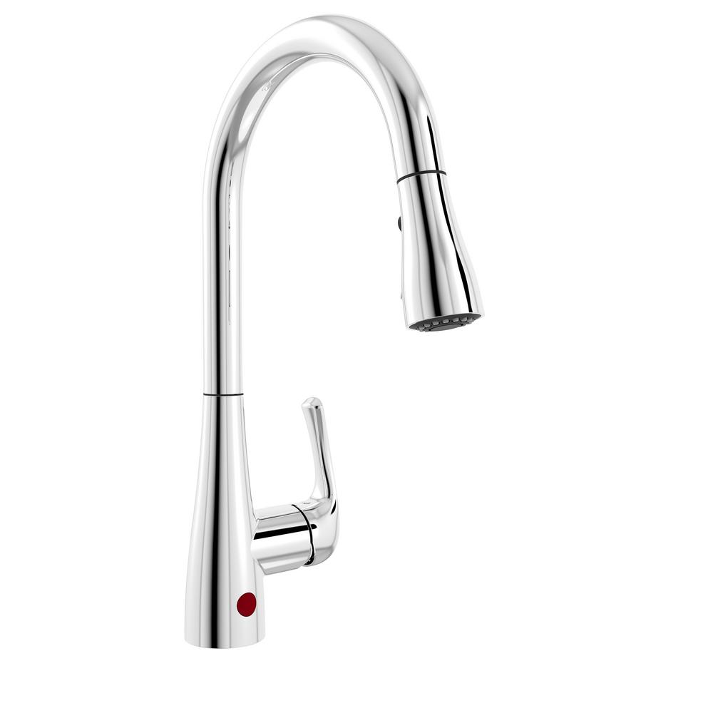 Belanger Single Handle Pull Down Sprayer Kitchen Faucet With