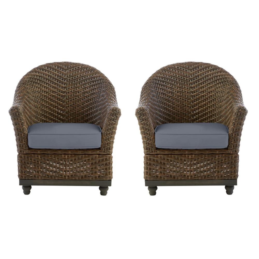 Home Decorators Collection Camden Dark Brown Wicker Outdoor Porch Camden Dark Brown Wicker Outdoor Porch