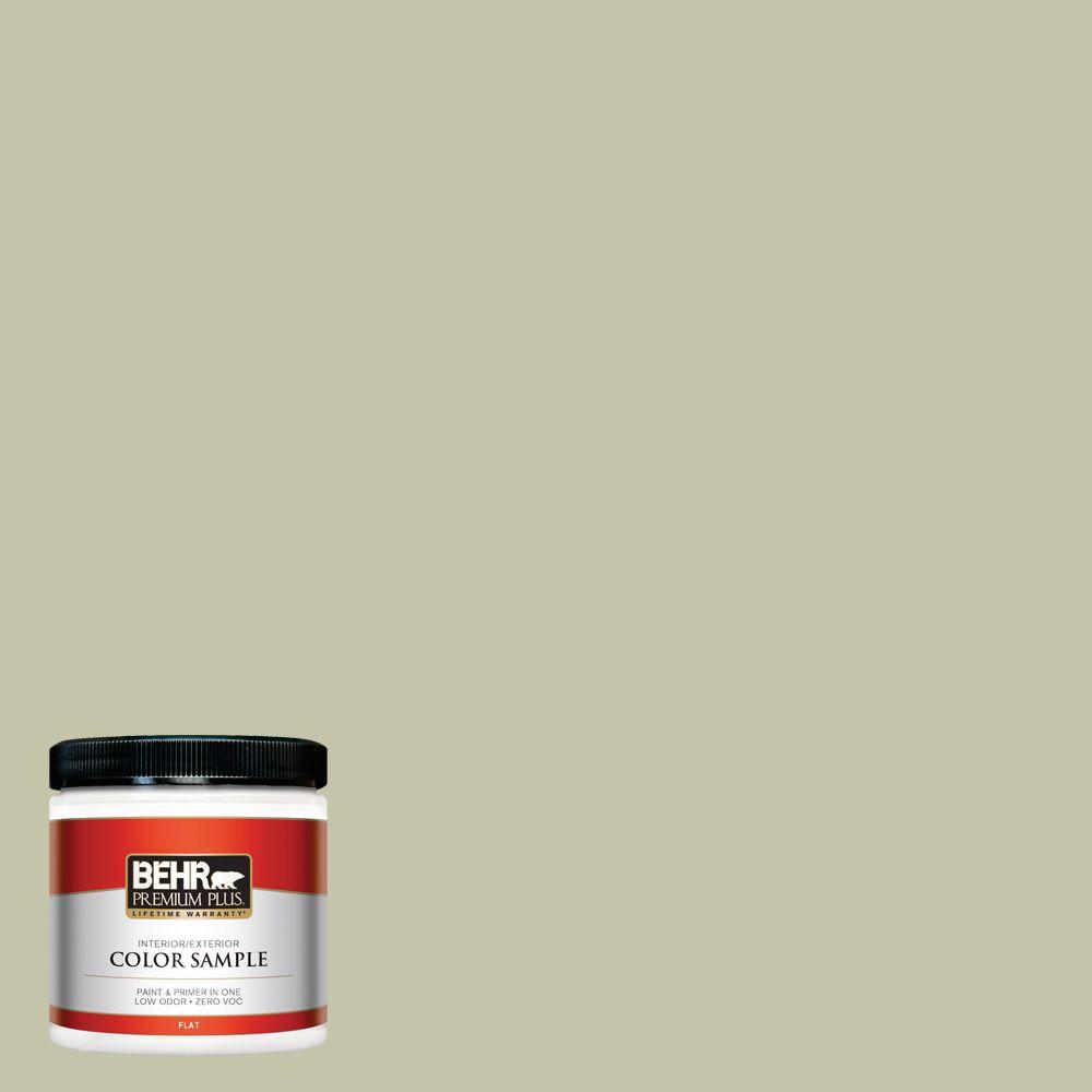 Behr Premium Plus 8 Oz S360 3 Balance Green Flat Interior Exterior Behr Premium Plus 8 Oz S360 3 Balance Green Flat Interior Exterior