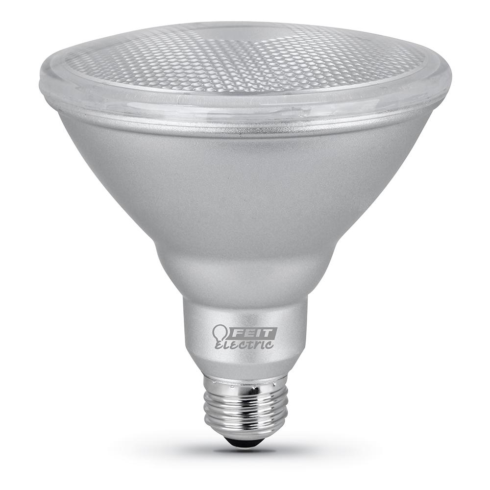 Enclosed Fixture Rated Led Bulbs Light The Home Depot 120 Watt Equivalent Par38 Dimmable Cec Led