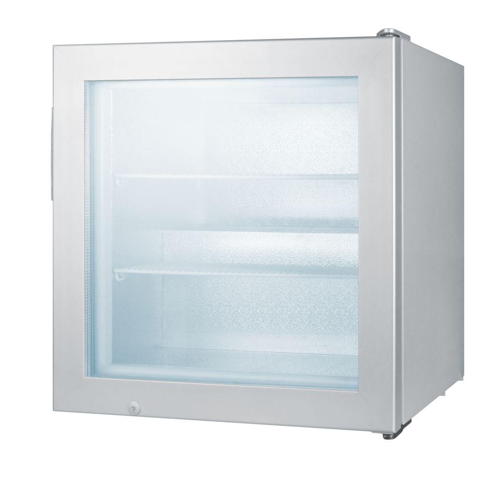 Summit Appliance 2.0 cu. ft. Upright Commercial Freezer in GraySCFU386