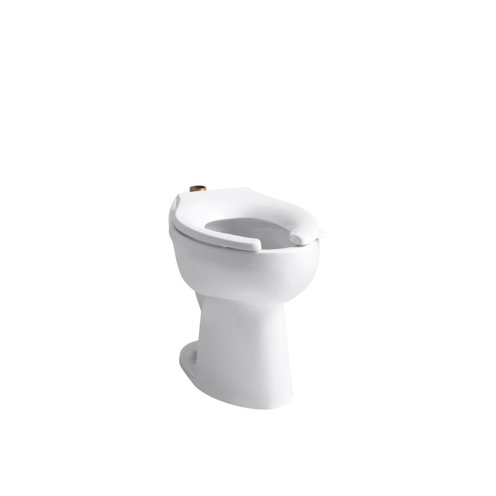 KOHLER Highcliff Elongated Toilet Bowl Only in WhiteK43680 The