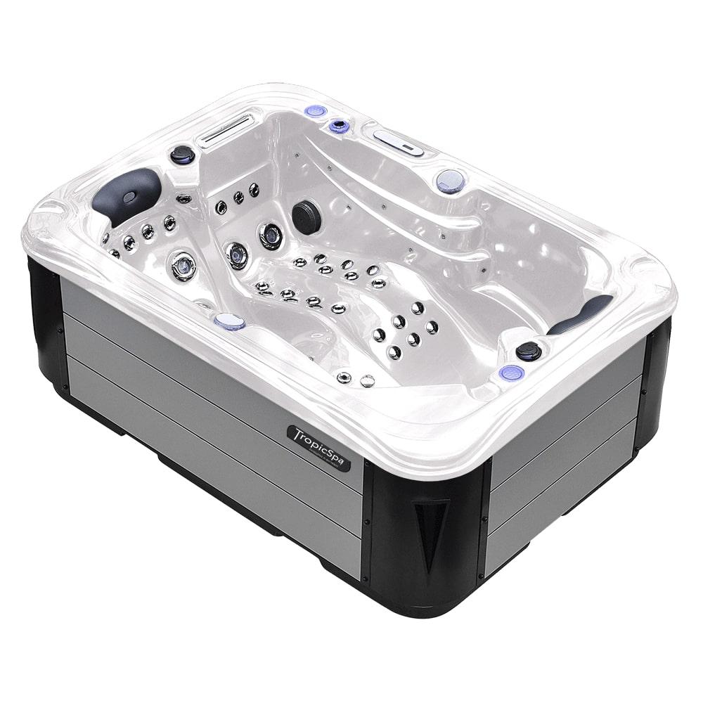 Tropic Spa Hurricane 2 Person 58 Jet Spa With Led Lights Bluetooth And Wi Fi